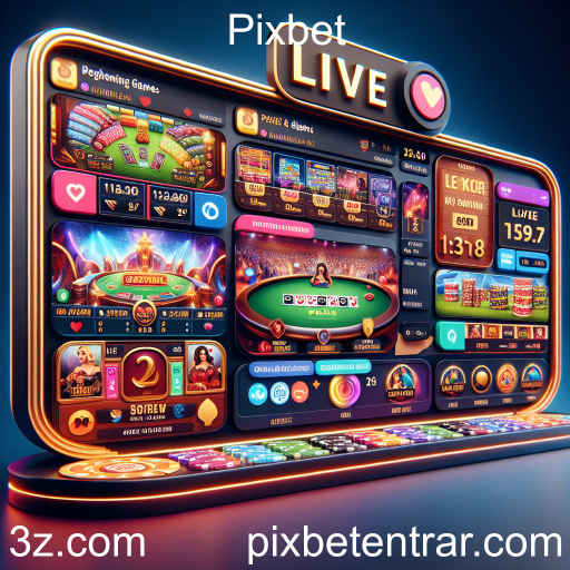A Emoção dos Jogos Ao Vivo na Pixbet